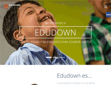 Tablet Screenshot of edudown.cl